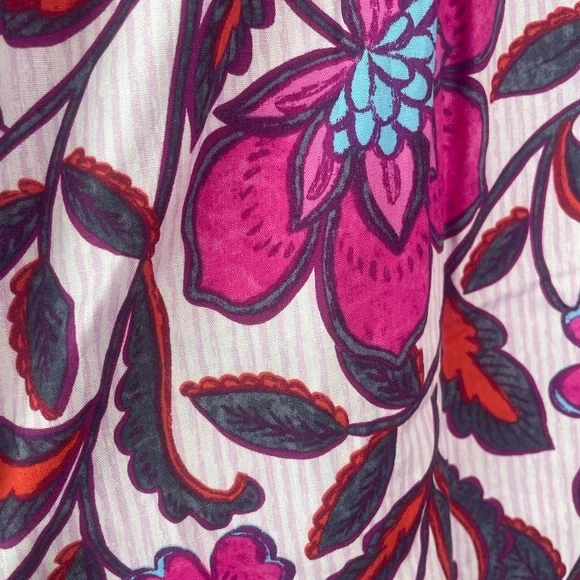 Sugarlips Pink and Purple Floral Blouse - Picture 8 of 8